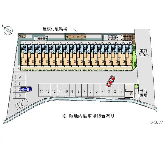 福岡市博多区東那珂　月極駐車場（LP）